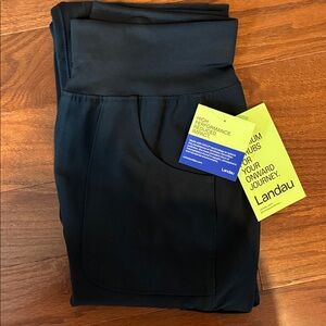 Landau cargo jogger Classic Black Scrub Pants